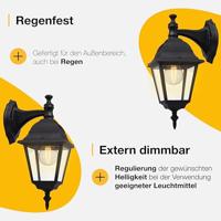 Wandlamp Brilliant 44282/06 Zwart Metaal 60 W E27 - thumbnail
