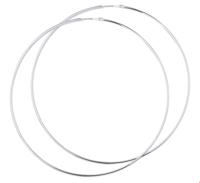 TFT Creolen Ronde Buis Zilver Glanzend 1.7 mm x 84 mm - thumbnail