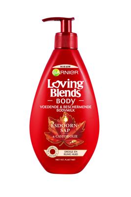 Garnier Loving Blends Eesdorn en Castor Olie Bodymilk 250ml Garnier Loving Blends Eesdorn en Castor Olie Bodymilk 250ml