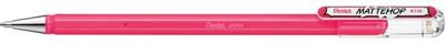 Gelschrijver pentel k110 mattehop m roze | 12 stuks