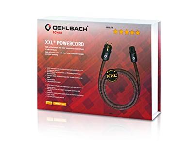 Oehlbach: XXL Powercord 1,5 meter - Bruin Oehlbach: XXL Powercord 1,5 meter - Bruin