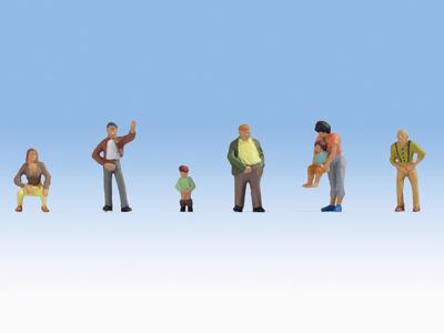 NOCH 0015561 H0 Plaspauze figuren Geverfd