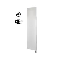 Radiator Sanicare Denso Met WiFi 180 x 40 cm Mat Wit Met Thermostaat Chroom Rechtsonder Sanicare - thumbnail