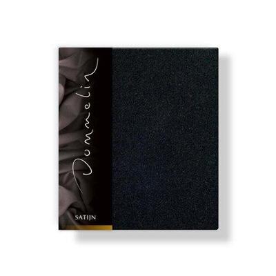 Dommelin Dommelin Kussensloop Uni Satijn 300TC 533 Zwart 50x70