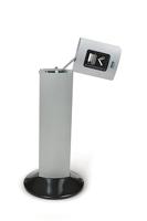 Rubbermaid peukenzuil Metropolitan, ft 43 x 109 cm, zwart - thumbnail