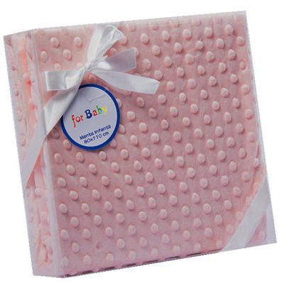 Gamberritos babydeken junior 80 x 110 polyester zalm