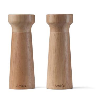 Amefa Houten Peper-Zout Molen Set 15 cm 2 Stuks