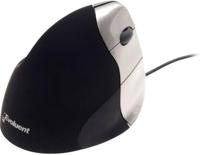 Evoluent VerticalMouse 3 Ergonomische muis USB Optisch Zwart, Zilver 5 Toetsen 2600 dpi Ergonomisch - thumbnail