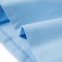 Kindershirt met ruches aan de mouwen 116 lichtblauw - thumbnail