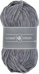 Durable Velvet 2232 Light grey - Haakgaren / Breigaren