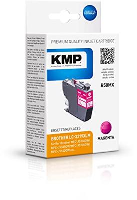 KMP Inktcartridge vervangt Brother LC-3219XLM Compatibel Magenta B58MX 1538,4006 KMP Inktcartridge vervangt Brother LC-3219XLM Compatibel Magenta B58MX 1538,4006