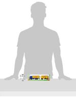 Siku 1809 vrachtwagen met aanhanger met voersilo 1:87 - thumbnail