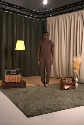 Cou7ure Essentials Reflection T-Shirt Heren Bruin - Maat XL - Kleur: Bruin | Soccerfanshop