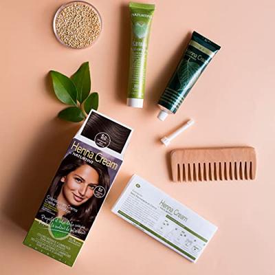Naturtint Henna Cream 5.0 Licht Kastanjebruin Semi-Permanente Kleuring - thumbnail