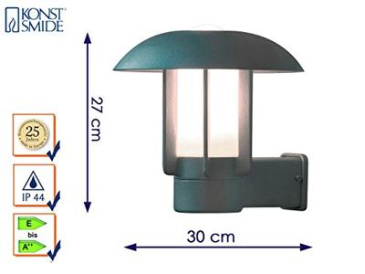 Wandlamp Heimdal - Zilvergrijs