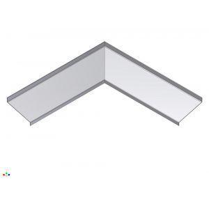 Gelaste inwendige hoek brute onbehandeld, 500 x 500, 90º W40 Gelaste inwendige hoek brute onbehandeld, 500 x 500, 90º W40