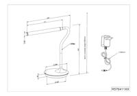 Trio Nikkel plafondlampViale design - R67303107 - thumbnail