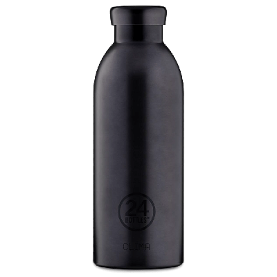 24bottles Clima Fiets Bidon - Celebrity Zwart 24bottles Clima Fiets Bidon - Celebrity Zwart