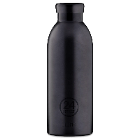 24bottles Clima Fiets Bidon - Celebrity Zwart - thumbnail