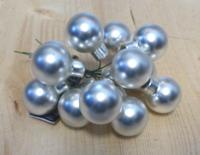 Kerstballetjes glasballetjes wit mat Warentuin Mix - Warentuin mix - thumbnail