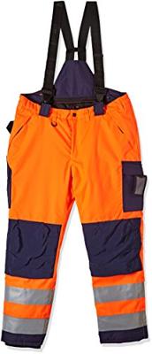 Blåkläder Dames Winterwerkbroek High-Vis 78851977 | High-Vis Oranje/Marineblauw | Maat 44 - 7330509551288