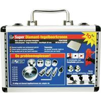 Rotec Diamant-tegelboorkronenset 10dlg.+Easy-guide+Drukvat - 7599000 - thumbnail