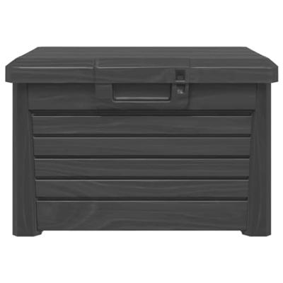 Kussenbox 73x50,5x46,5 cm polypropeen antracietkleurig Kussenbox 73x50,5x46,5 cm polypropeen antracietkleurig