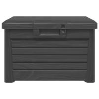 Kussenbox 73x50,5x46,5 cm polypropeen antracietkleurig - thumbnail