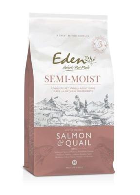 EDEN Semi-Moist Salmon & Quail - halfvochtig hondenvoer - 10kg