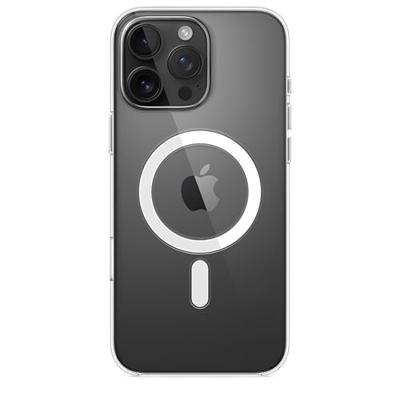 Apple Clear Case Case Apple iPhone 16 Pro Max Transparant Stootbestendig, Inductieve lading Apple Clear Case Case Apple iPhone 16 Pro Max Transparant Stootbestendig, Inductieve lading