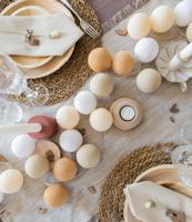 Cotton Ball Lights Regular Lichtslinger beige - Creamy - thumbnail