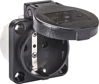 PCE 601.450.01 Aanbouwcontactdoos IP54 Zwart