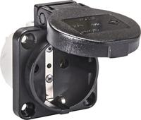 PCE 601.450.01 Aanbouwcontactdoos IP54 Zwart - thumbnail