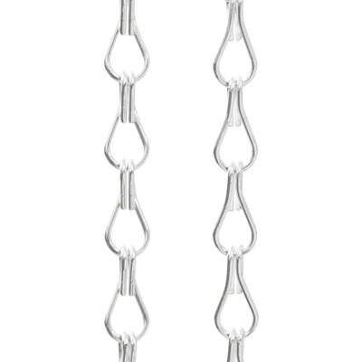 VidaXL Vliegengordijn kettingen 90x212 cm aluminium