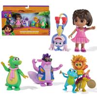 Dora Vrolijke Vrienden figurenset 5-delig - thumbnail