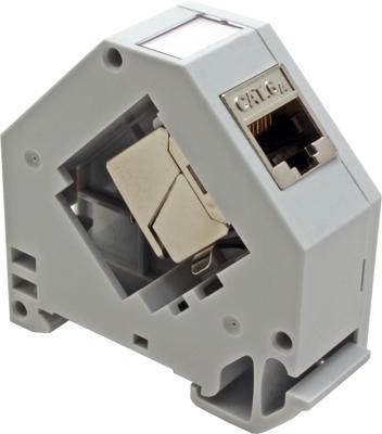 ROLINE montagerailadapter voor ROLINE Keystone dunne modules, leeg