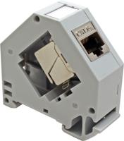 ROLINE montagerailadapter voor ROLINE Keystone dunne modules, leeg - thumbnail