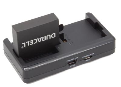 Duracell USB dubbellader met accu voor GoPro Hero4