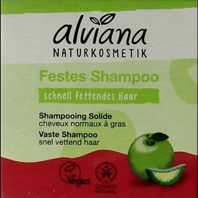 Alviana Shampoobar voor vet haar 60 Gram