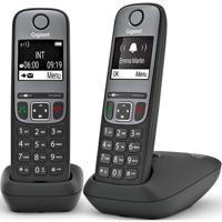 Gigaset A705A Duo Telefoons Zwart - thumbnail
