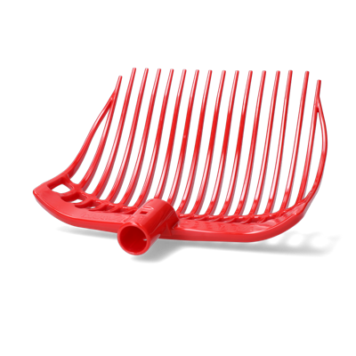 Mestvork kunststof Medium rood zonder steel