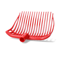 Mestvork kunststof Medium rood zonder steel - thumbnail