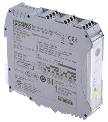 Phoenix Contact ELR H3-IES-SC- 24DC/500AC-9 Motorbeveiliging 24 V/DC 9 A 1 stuk(s) Phoenix Contact ELR H3-IES-SC- 24DC/500AC-9 Motorbeveiliging 24 V/DC 9 A 1 stuk(s)