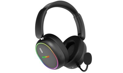 Hator Phoenix 2 Wireless over-ear gaming headset (Zwart, RGB, 2.4GHz / Bluetooth 5.4 / USB-C)