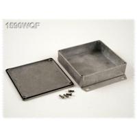 Hammond Electronics 1590WQF Universele behuizing 120 x 120 x 34 Aluminium Natuur 1 stuk(s) - thumbnail