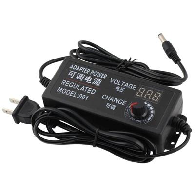 AC naar DC instelbare spannings stroom adapter universele voeding display scherm Power switching lader US uitgangsspanning: 3-12-5A