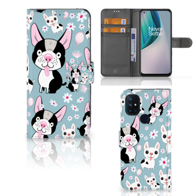 OnePlus Nord N10 | Telefoonhoesje | Met pasjeshouder | Hondjes OnePlus Nord N10 | Telefoonhoesje | Met pasjeshouder | Hondjes