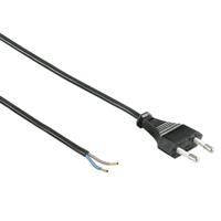 Netsnoer - Europlug (Type F Schuko) - 5 meter - 0.75 mm² - 220-240 Volt - Zwart - Voor binnen - thumbnail