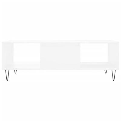 Salontafel 104x60x35 cm bewerkt hout wit