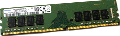 M378A2K43CB1-CTD - Geheugen - DDR4 - 16 GB: 1 x 16 GB - 288-PIN - 2666 MHz / PC4-21300 - CL19 M378A2K43CB1-CTD - Geheugen - DDR4 - 16 GB: 1 x 16 GB - 288-PIN - 2666 MHz / PC4-21300 - CL19